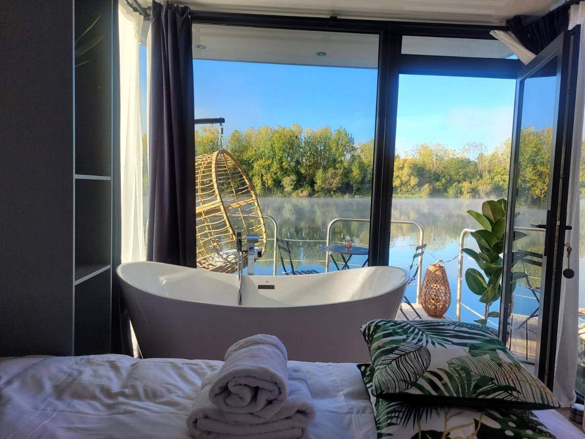 L'Escale Royale Saint-Martin-La-Garenne Port Ilon - Seine - Giverny Екстериор снимка