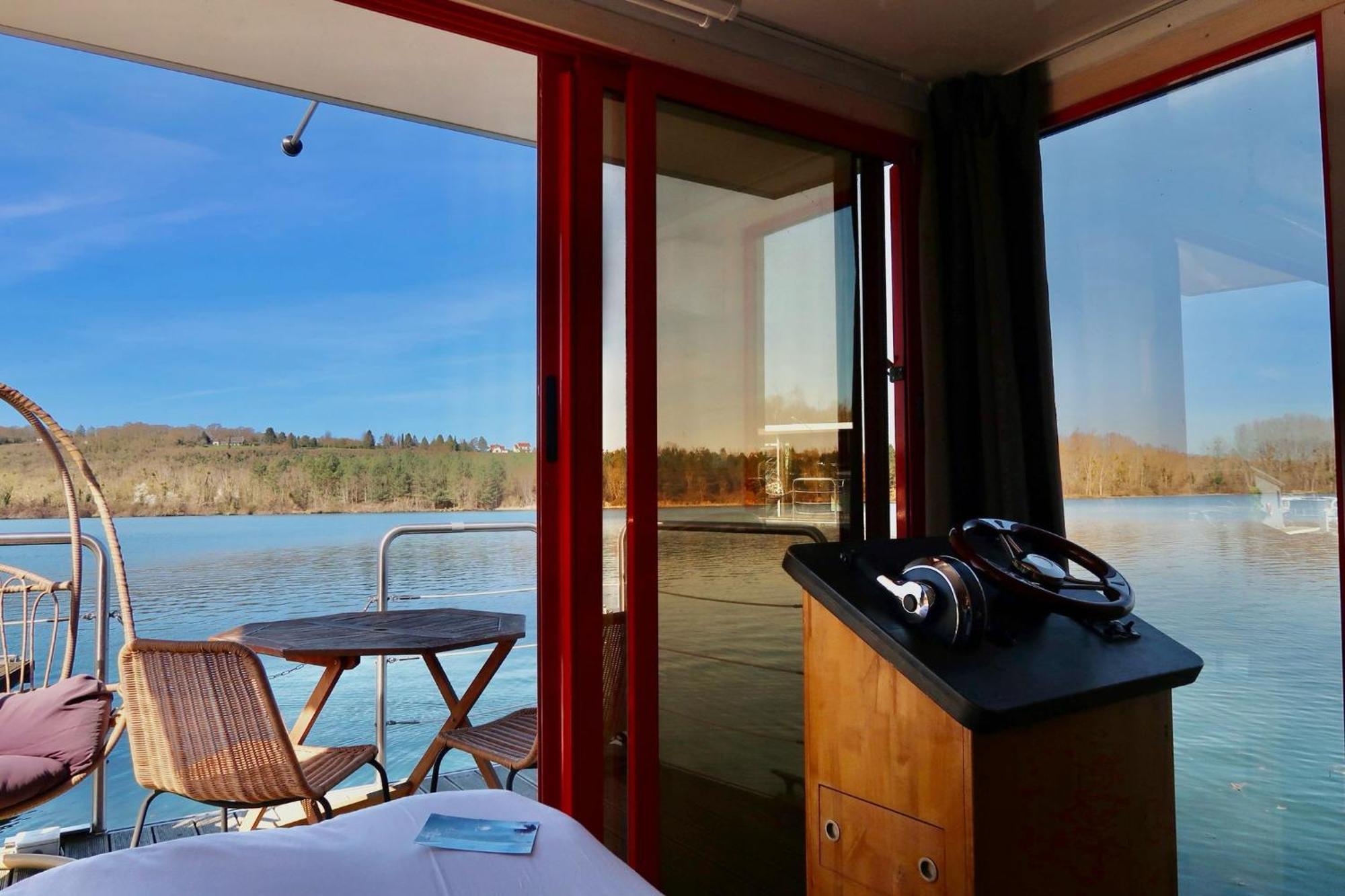 L'Escale Royale Saint-Martin-La-Garenne Port Ilon - Seine - Giverny Екстериор снимка